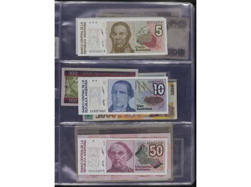 BILLETES EXTRANJEROS. Lote Más de 200 Billetes. Siglo XX. DI