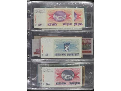 BILLETES EXTRANJEROS. Lote Más de 200 Billetes. Siglo XX. DI