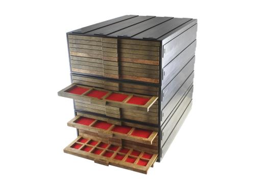 DOCUMENTOS y VARIOS. Lote 8 Archivadores numismáticos. Plást