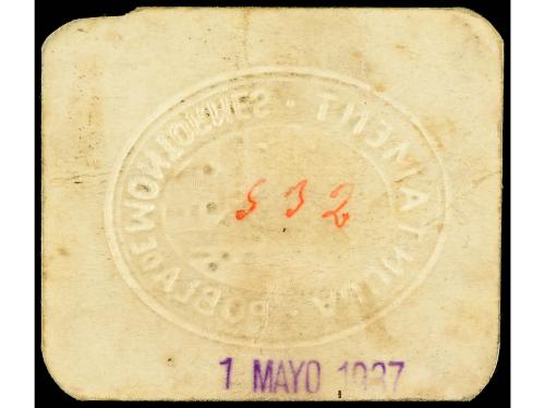 CATALUNYA. 0, 50 Pessetes. 1 Mayo 1937. Aj. de LA POBLA DE M