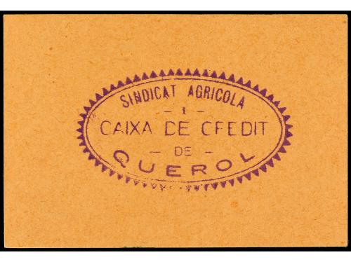 CATALUNYA. 1 Pesseta. SINDICAT AGRÍCOLA i CAIXA DE CRÈDIT de