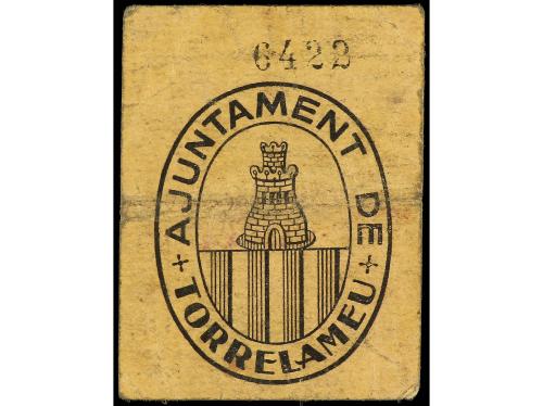 CATALUNYA. 10 Cèntims. Aj. de TORRELAMEU. AT-2550. MBC+. 