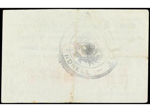 CATALUNYA. 1 Pesseta. Novembre 1938. Aj. d´ EL VENDRELL. ASS