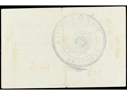 CATALUNYA. 10 Céntims. Desembre 1937. Aj. d´ EL VENDRELL. AJ