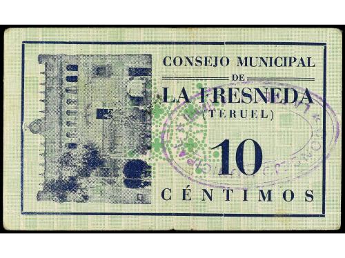 ARAGÓN-FRANJA DE PONENT. 10 Céntimos. C.M. de LA FRESNEDA (T