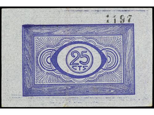 ARAGÓN-FRANJA DE PONENT. 25 Céntimos. C.M. de NONASPE (Zarag