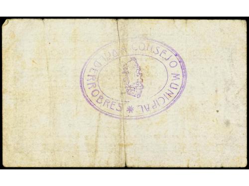 ARAGÓN-FRANJA DE PONENT. 25 Céntimos. C.M. de VALDERROBLES (