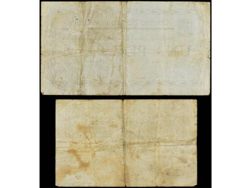 ARAGÓN-FRANJA DE PONENT. Serie 2 billetes 25 Céntimos y 1 Pe