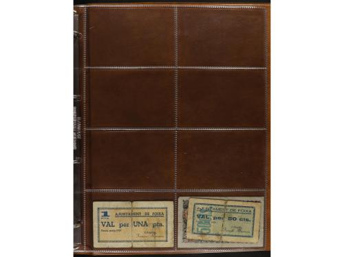 Lote 460 billetes. CATALUNYA. Muy interesante resto de colec