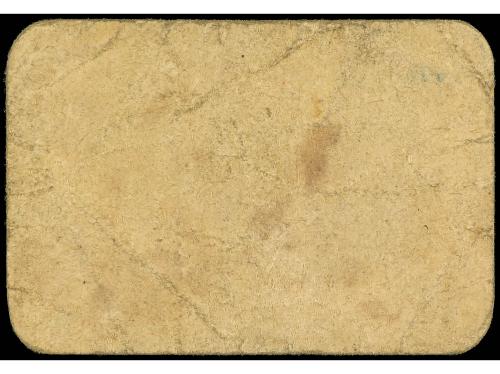 CATALUNYA. 25 Cèntims. 1937. Aj. d´ALMOSTER. Cartulina. Cruz