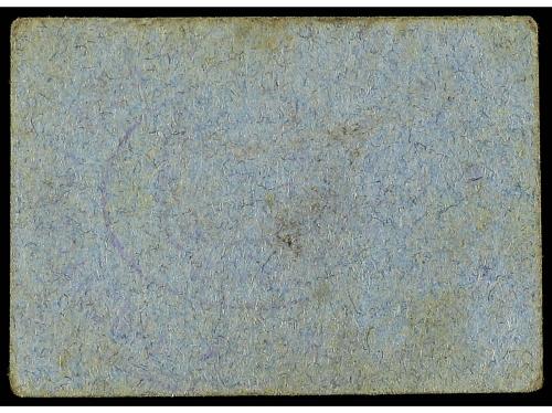 CATALUNYA. 5 Cèntims. C.M. de BOT. Cartón. (Manchitas del ti