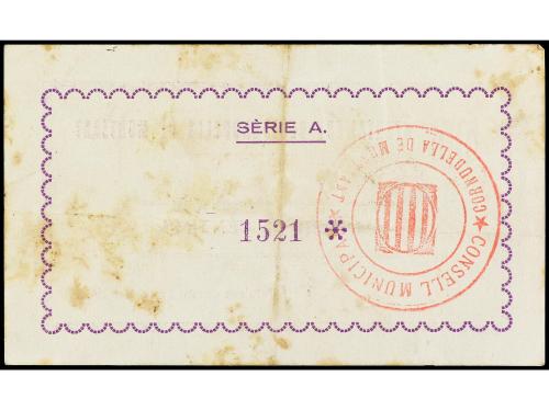 CATALUNYA. 25 Céntims. 1937. C.M. de CORNUDELLA DE MONTSANT.