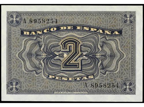 ESTADO ESPAÑOL. 2 Pesetas. 12 Octubre 1937. Catedral de Burg