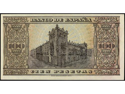 ESTADO ESPAÑOL. 100 Pesetas. 20 Mayo 1938. Casa del Cordón. 