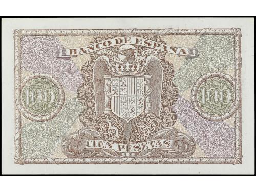 ESTADO ESPAÑOL. 100 Pesetas. 9 Enero 1940. Colón. Serie D. (