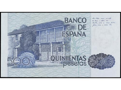JUAN CARLOS I. 500 Pesetas. 23 Octubre 1979. Rosalía de Cast