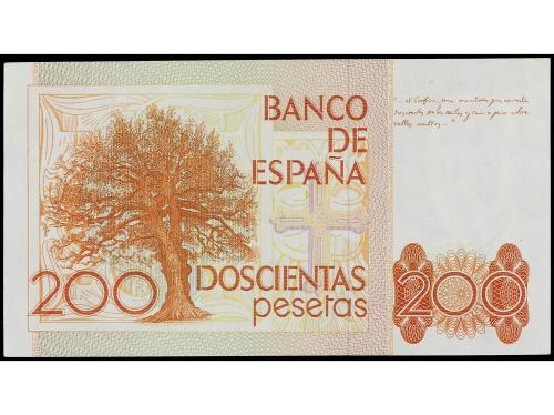 JUAN CARLOS I. 200 Pesetas. 16 Septiembre 1980. Clarín. Seri