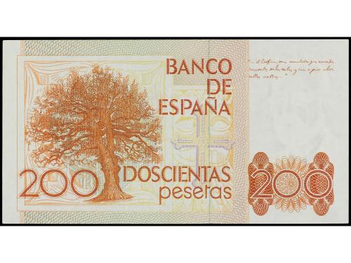 JUAN CARLOS I. 200 Pesetas. 16 Septiembre 1980. Clarín. Seri