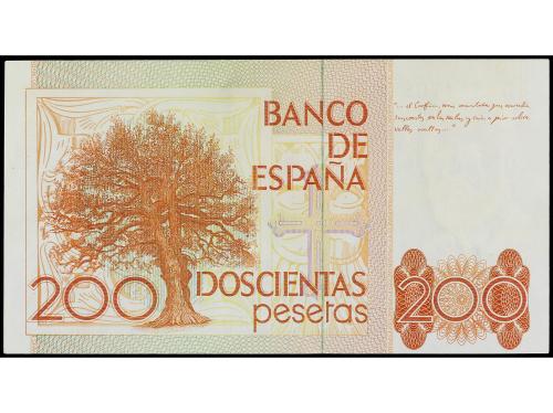 JUAN CARLOS I. 200 Pesetas. 16 Septiembre 1980. Clarín. Seri