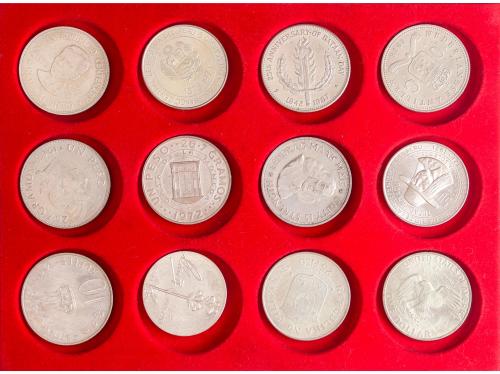 LOTES Y COLECCIONES EXTRANJERO. Lote 60 monedas. Mayoría Sig