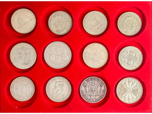 LOTES Y COLECCIONES EXTRANJERO. Lote 80 monedas. Mayoría Sig