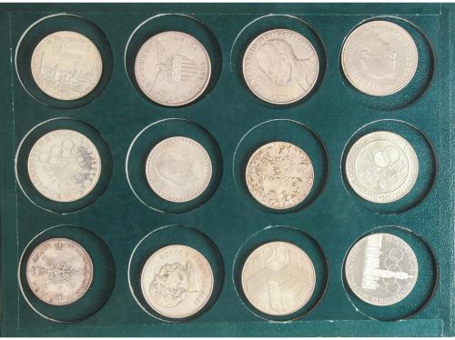 LOTES Y COLECCIONES EXTRANJERO. Lote 80 monedas. Mayoría Sig