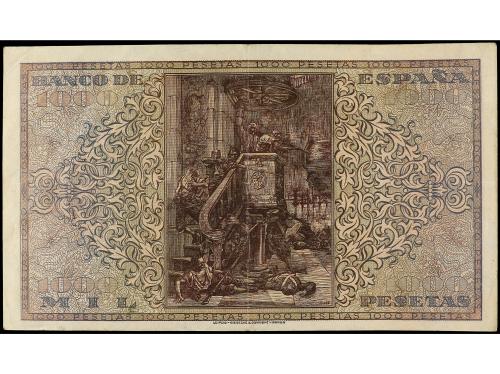 ESTADO ESPAÑOL. 1.000 Pesetas. 20 Mayo 1938. Defensa del púl