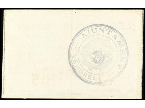 CATALUNYA. 10 Cèntims. Desembre 1937. Aj. d´ EL VENDRELL. AJ