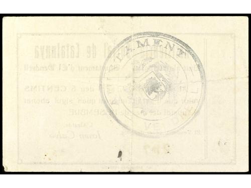 CATALUNYA. 5 Cèntims. Gener 1938. Aj. d´ EL VENDRELL. AJUT A