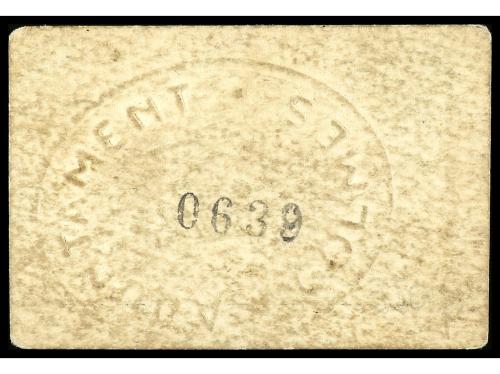 CATALUNYA. 1 Pesseta. Aj. de GOLMÉS. Cartón. (Algo sucio). R