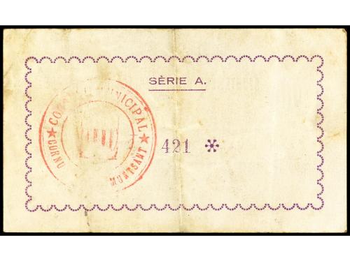 CATALUNYA. 25 Cèntims. 1937. Aj. de CORNUDELLA DE MONTSANT. 
