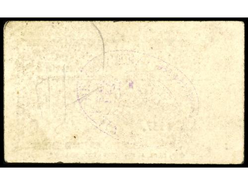 CATALUNYA. 1 Pesseta. Novembre 1937. Aj. de GUIMERÀ. Cartón.