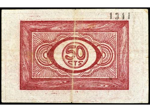 ARAGÓN-FRANJA DE PONENT. 50 Céntimos. C.M. de NONASPE (Zarag