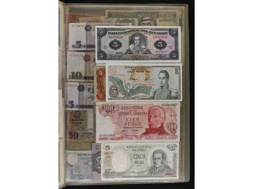 BILLETES ESPAÑOLES. Lote alrededor de 200 billetes. Mayoría 