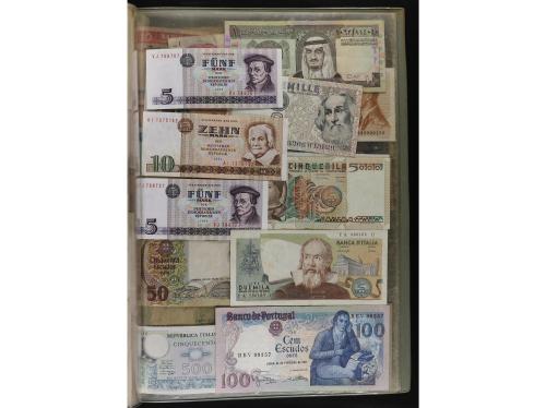 BILLETES ESPAÑOLES. Lote alrededor de 200 billetes. Mayoría 