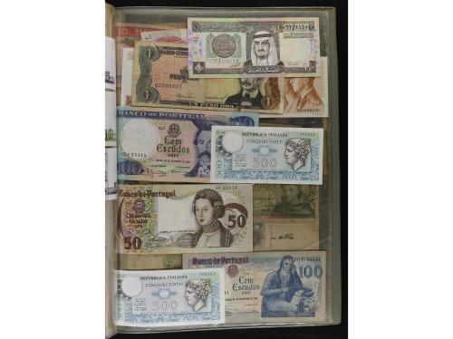 BILLETES ESPAÑOLES. Lote alrededor de 200 billetes. Mayoría 