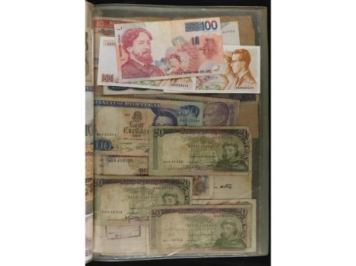 BILLETES ESPAÑOLES. Lote alrededor de 200 billetes. Mayoría 