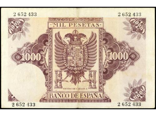 ESTADO ESPAÑOL. 1.000 Pesetas. 21 Octubre 1940. Carlos I. (P