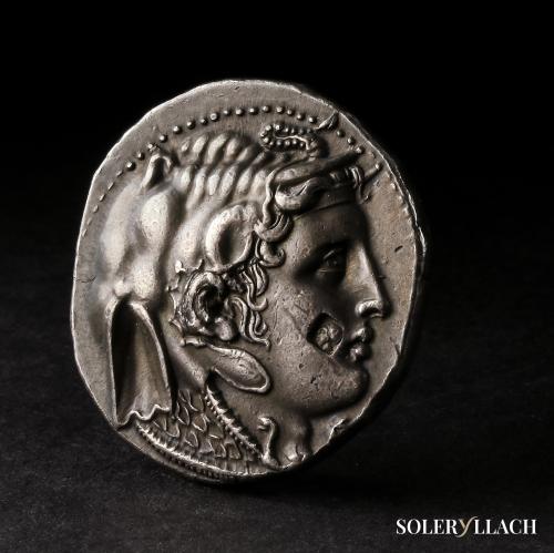 MONEDAS GRIEGAS. Tetradracma. 305-285 a.C. PTOLOMEO I SOTER.