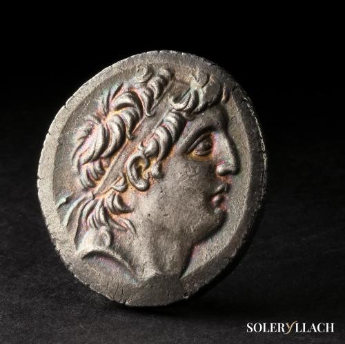 MONEDAS GRIEGAS. Tetradracma. 138-129 a.C. ANTIOCO VII. REIN