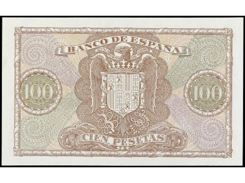 ESTADO ESPAÑOL. 100 Pesetas. 9 Enero 1940. Colón. Serie H. E