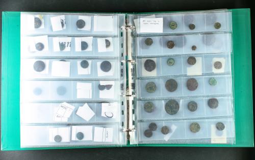 LOTES y COLECCIONES. Lote alrededor de 150 monedas. GRECIA A