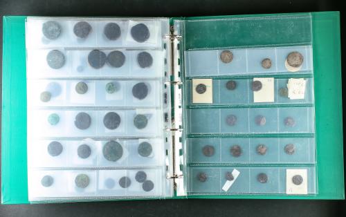 LOTES y COLECCIONES. Lote alrededor de 150 monedas. GRECIA A