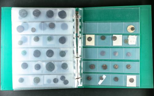 LOTES y COLECCIONES. Lote alrededor de 150 monedas. GRECIA A