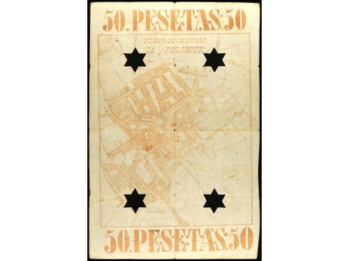 ANTIGUOS. Obligación al portador 50 Pesetas. 1 Julio 1889. B