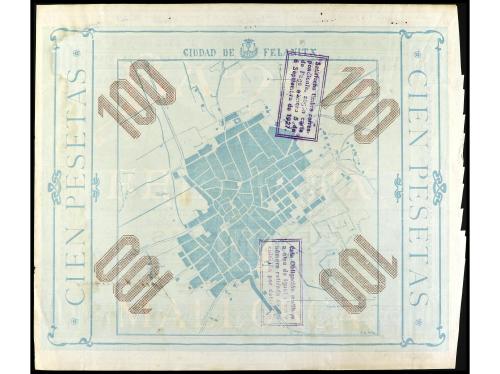 ANTIGUOS. Obligación al portador 100 Pesetas. 1 Julio 1927. 