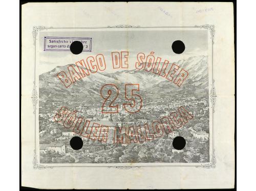 ANTIGUOS. Obligación al portador 25 Pesetas. 1 Enero 1930. B