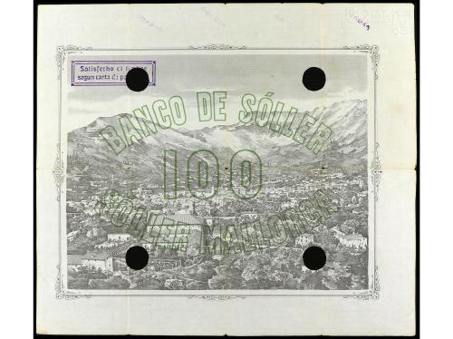 ANTIGUOS. Obligación al portador 100 Pesetas. 1 Enero 1930. 