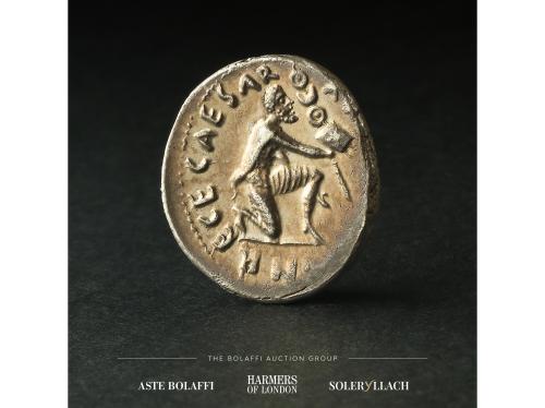IMPERIO ROMANO. Denario. 19 a.C. AUGUSTO. P. Petronius Turpi