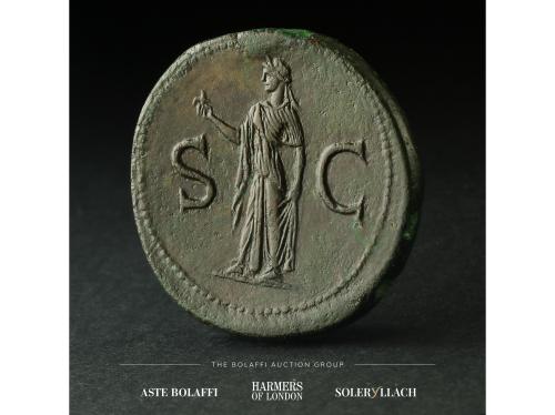 IMPERIO ROMANO. Sestercio. 79-81 d. C. TITO. Anv.: IMP. T. C
